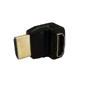 Adaptateur HDMI Mâle / Femelle coudé haut V2