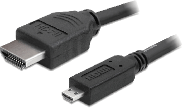 Câble vidéo Micro HDMI / HDMI High Speed 2m