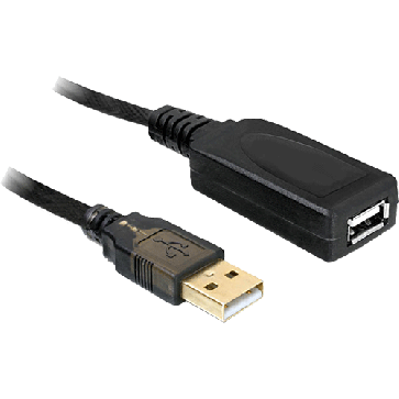 Prolongateur USB 2.0 actif A Mâle / Femelle 20m
