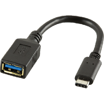 Adaptateur USB 2.0 Type C vers A Femelle 15cm