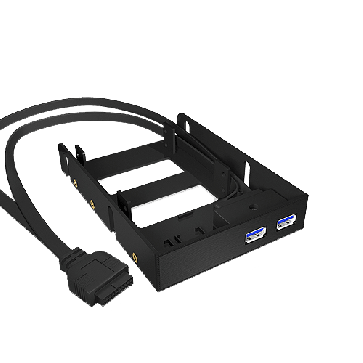 Hub USB 3.0 interne 2 ports & support HDD 2"1/2