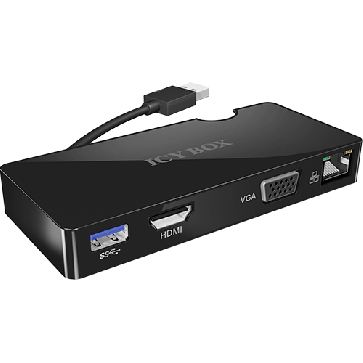 Dockstation notebook USB 3.0 VGA HDMI Giga Lan