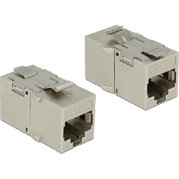 Coupleur RJ45 Femelle / Femelle Cat 6a blindé