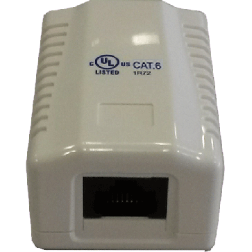 Prise monobloc 1 RJ45 STP Cat 6