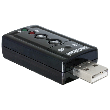 Adaptateur USB 7.1 avec contrôle de volume