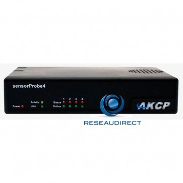 x AKCP Sensorprobe4 SP4 Boitier de supervision IP Fin de vie remplacé par SPX4