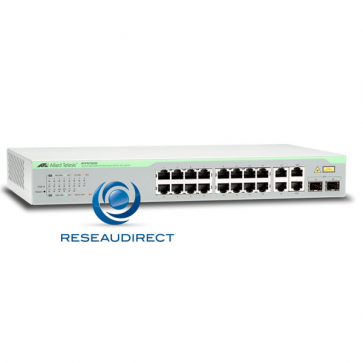 Allied Telesis AT-FS750/20 switch Fast Ethernet 16 10/100 Mbs 2 x 1G RJ45 4 giga SFP combo configurable Web Niveau 2 = Devis sur demande =