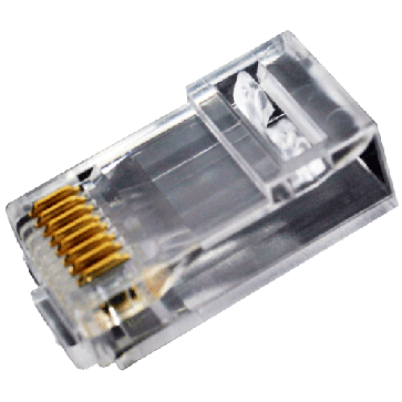 Sachet 10 connecteurs RJ45 U/UTP Cat 6 sans insert