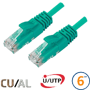 Cordon RJ45 Cat 6 U/UTP Classic 2m vert