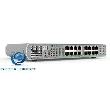 Allied Telesis AT-GS910/16-50 Centrecom Commutateur Gigabit Ethernet 16 10/100/1000 Mbs rackable en option alim 220V interne