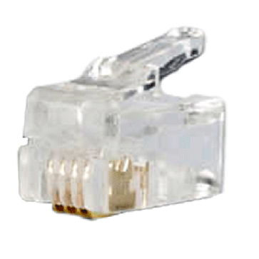 Sachet de 10 connecteurs RJ9 4/4