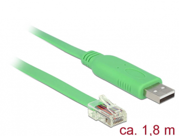 Câble adaptateur USB A vers série RS232A RJ45
