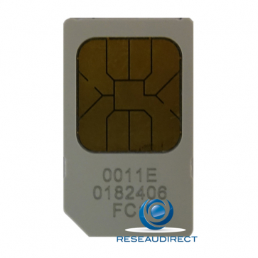 Funktel Carte Mémoire SIM pour DECT Funkwerk variantes téléphones D4 FC4 D11 FC11 Ref 5900272583