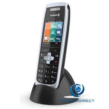 Funktel D11 Office Set Black Téléphone DECT de bureau couleur noire IP40 norme GAP ( Kit sans carte mémoire) ref 5.010.761.000
