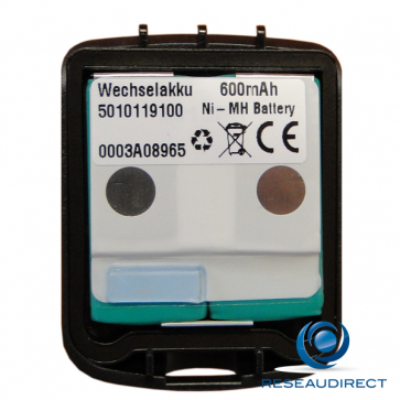 Funktel Batterie pour téléphone FC1 version II NI-MH 600 mAh avec capot à clip Ref Funkwerk 5010119100 - Obsolète - Plus disponible