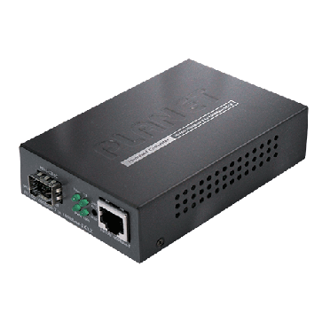 Planet GT-905A Convertisseur fibre Gigabit Ethernet manageable SNMP RJ45 vers Mini Gbic SFP 1000Mbs
