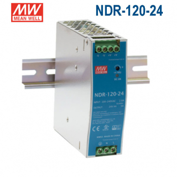 Meanwell-NDR-120-24-alimentation-industrielle-60-watts-24-volts-600