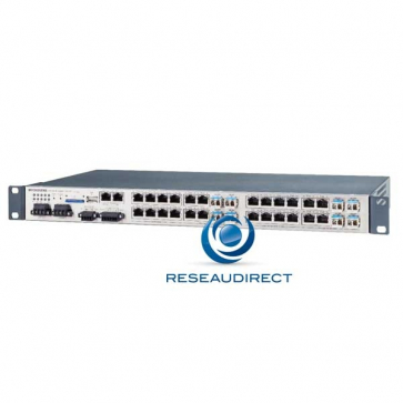 Microsens MS400890MX-V2 Switch indus 19P L2+ Ring 16x1000Base-T POE 8xcombos RJ45-SFP 100-X/1000-X double alim 48VDC -40/+75°C =