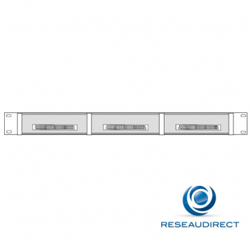 Microsens MS416006M Châssis Enterprise 1 U 3 slots avec alimentation 40 VA