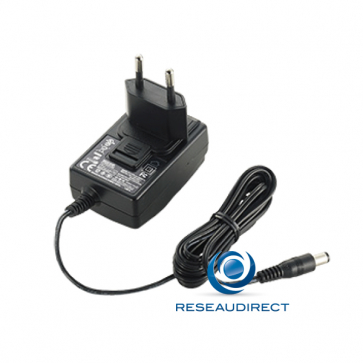 Moxa Nport 5100-ALM Bloc alimentation électrique externe 12V 0.5A pour Nport 5110-5130-5150 ( PWR-12050-WPEU-S2 ) =