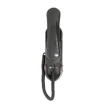Depaepe PA400A Téléphone d'urgence HD2000 analogique 2 touches anthracite