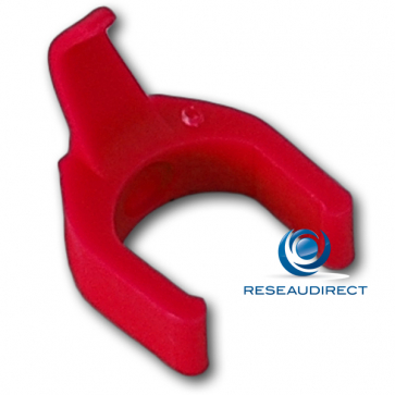 Patchsee Patchclip RO/PC Clip de repérage complémentaire Rouge pour Cordon RJ 45 lumineux Boite de 50