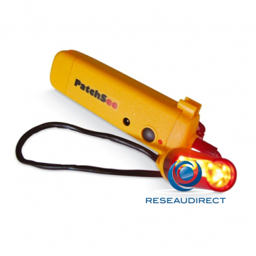 Patchsee PatchLight BL/PRO-PL injecteur Pro de lumière colorisée BLANCHE pour tout Cordon RJ 45 lumineux