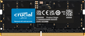 Mémoire SODIMM DDR5 16Go 4800MHz PC-38400 CL19