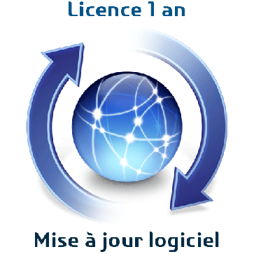 Licence 1 an mise … jour logiciel AccessBox 10