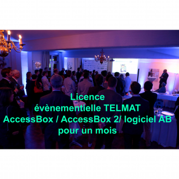 Location licence AB évènement 3500 connex. 1 mois