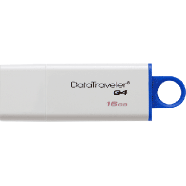 Clé USB 3.0 Kingston DataTraveler i G4 16Go Bleu
