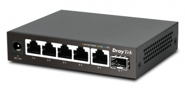 Switch compact 5 ports 2,5Giga 1 port SFP+