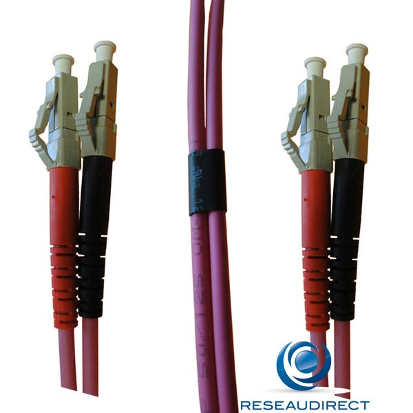 Jarretiere Optique Om4 50 125 Lc Lc 10m Multimode