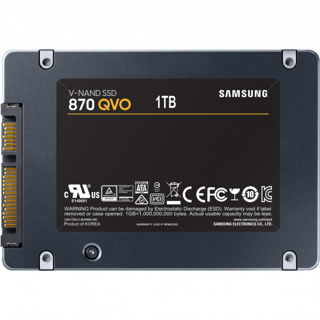 Samsung MZ 77Q1T0BW SSD PRO 870 Pro 1To SATA III Forma