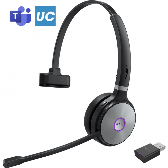 Yealink WH62 DUAL PORTABLE TEAMS Casque sans fil Mobili