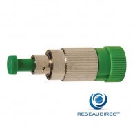 Netkea NTK09FC.ATT005 Atténuateur fibre optique OS2 FC PC 5 dB Mâle/Femelle monomode 9/125 atténuation 1310nm et 1550nm