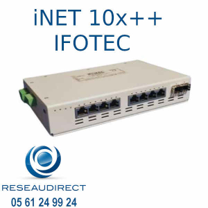 IFOTEC-iNET10X++-switch POE++ 4x90Watts