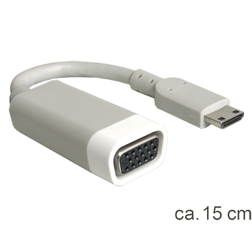 Adaptateur HDMI mini C Mâle - VGA Femelle