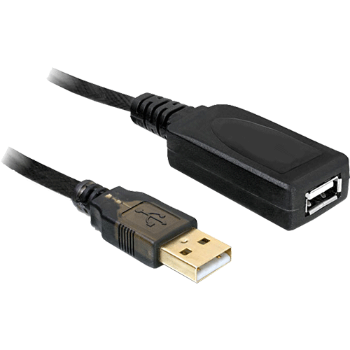 Prolongateur USB 2.0 actif A Mâle / Femelle 20m