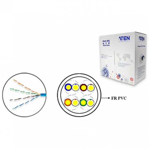 Aten 2L2801 câble U/UTP Cat 5e Multibrins PVC Low Skew 305m
