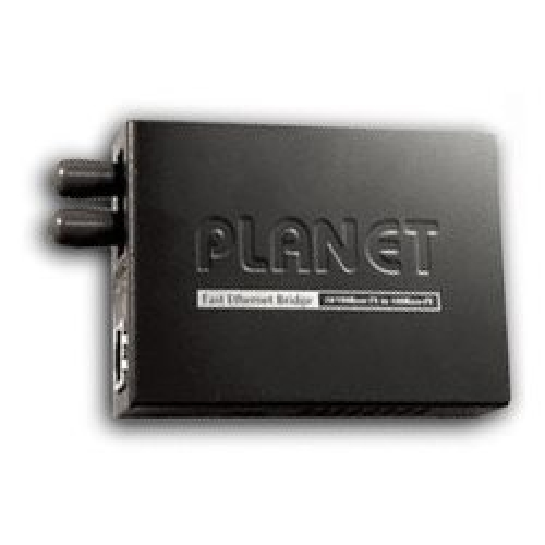 Planet FT-801 convertisseur Fibre 100Mbs RJ45 100 TX avec Transceiver FX ST transceiver Multimode portée 2 km