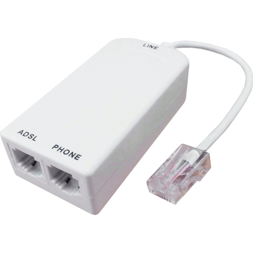 Filtre ADSL RJ45 / 2 x RJ11