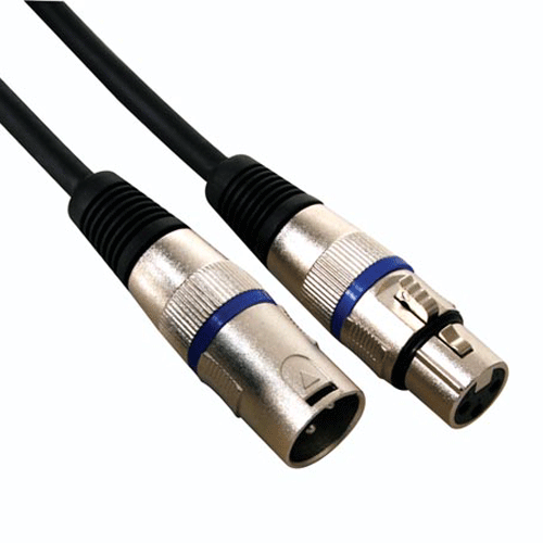 Câble audio Pro XLR XLR Mâle XLR Femelle 3 con.10m