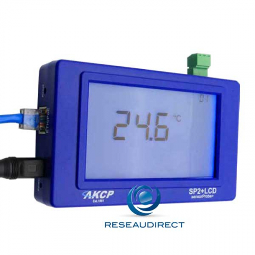 AKCP-SP2+P-LCD-Boitier-Sensporprobe2+-ecran-LCD-temperature-Reseaudirect-600