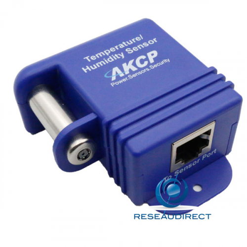 AKCP THS00 Capteur de temperature et Humidité RJ45 mini-boitier RJ45 Déportable sur 300 m livré avec câble Lg=1.5 m