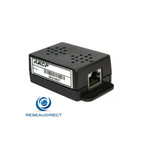 AKCP TMP00 Capteur de temperature connecteur RJ45 mini-boitier Déportable sur 300 m Obsolète nous contacter