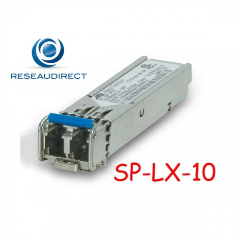 Allied Telesis AT-SPLX10 Module transceiver SFP 1000BaseLX émetteur Laser 1310 nm portée 10 km