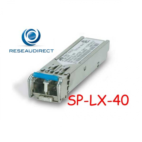 Allied Telesis AT-SPLX40 Module transceiver SFP 1000BaseLX émetteur Laser 1310 nm portée 40km