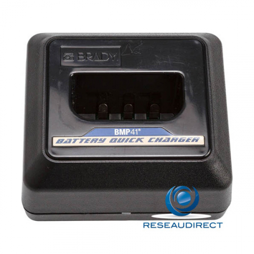 Brady BMP41 BMP41-QC-EU 711222 Chargeur rapide pour étiqueteuse portable BMP41 (Europe)