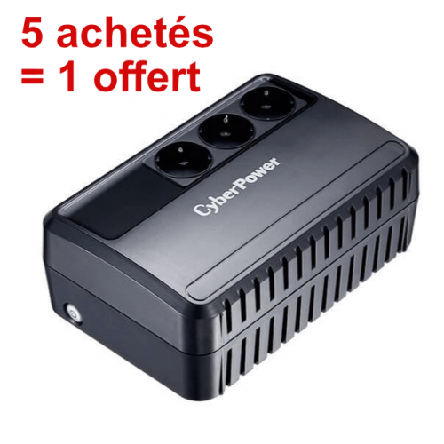 Onduleur Line interac 600Va 3 prises 2P+T 5+1 grat